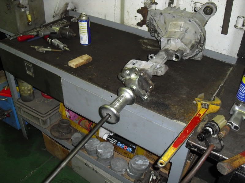 Rebuilding a gm 8 25 ifs differential 56k beware pic heavy truck